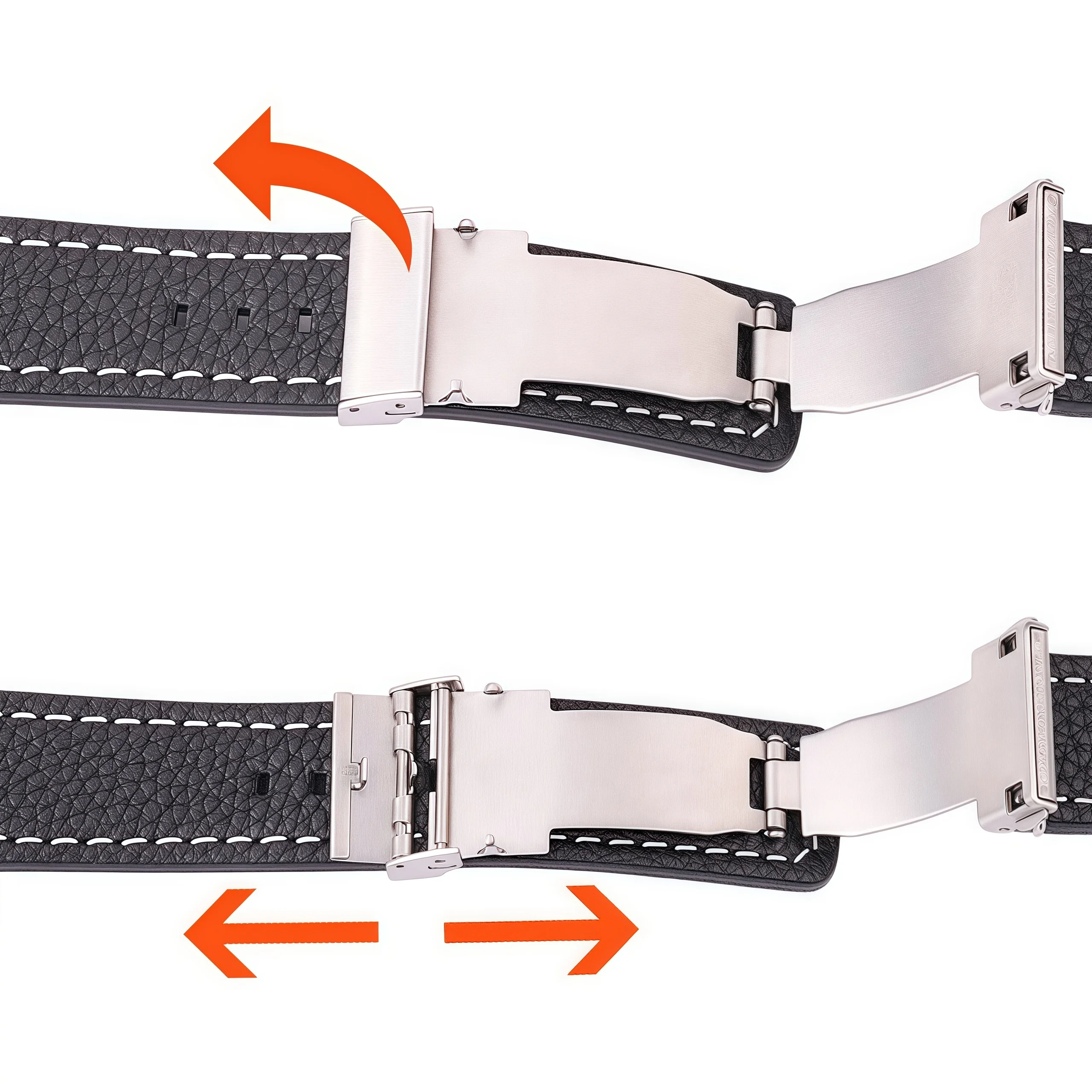 Band Color: BROWN, Band Width: 25mm - Soft Genuine Leather Smart Watch Band 18 20 22 24mm Women Men Cowhide Strap Brown Black Quick Release Watchband Bracelet