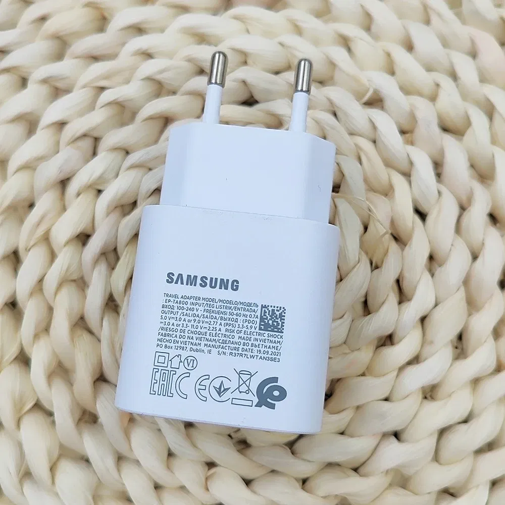 Plug Type: CH - Samsung W25 Flip 5G 25W Super Fast Charger PD Usb Type C Adapter Cargador For SAMSUNG Galaxy S25 S24 Ultra Plus S23 FE A05S M54