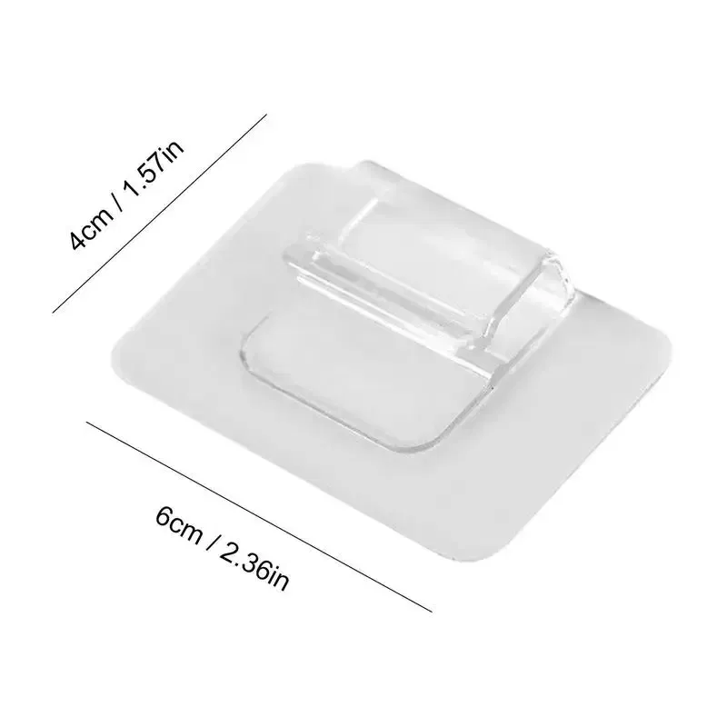Ships From: CHINA, Color Name: WHITE - Car Floor Mat Clips Self Adhesive Invisible Non-Slip Carpet Clips Universal Mat Fasteners For Prevent Displacement Portable
