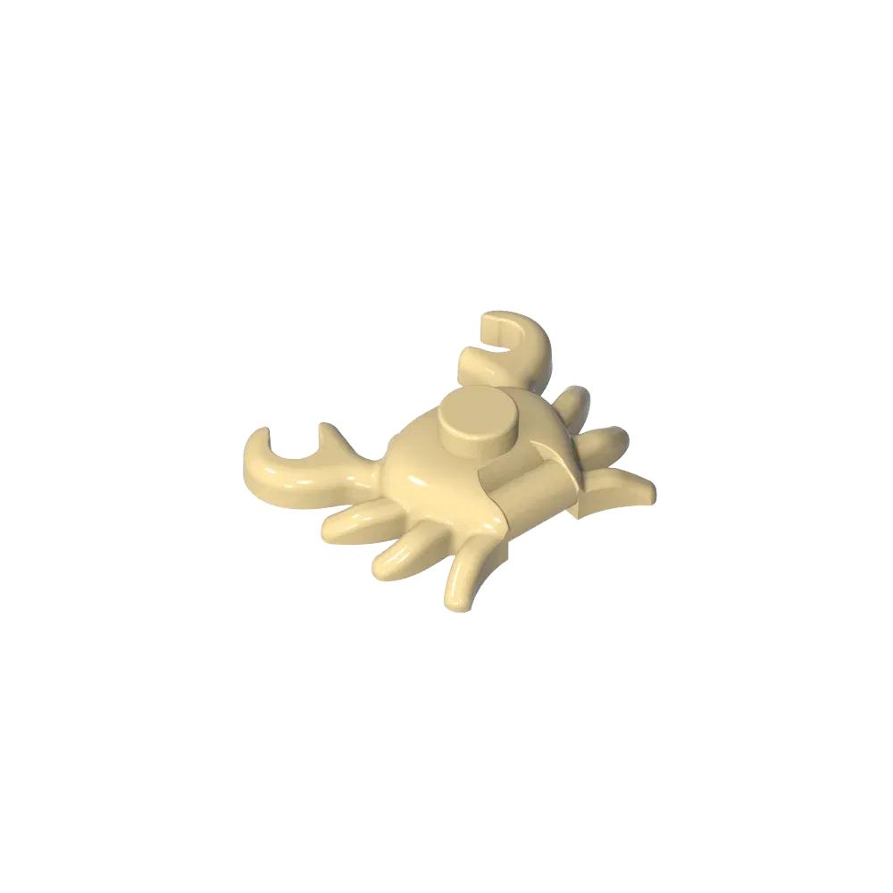 Color: green - Gobricks GDS-2024 Animal, Crab compatible with lego 33121 Assembles Building Blocks children's toys