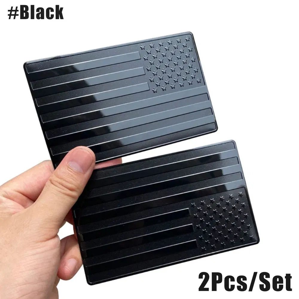 Color: Lavender - 2Pcs/Pair 3D American Flag Sticker Emblem Decals Cut-Out Car Military Patriotic Emblem, Bumper Stickers Decal for Car Truck SUV