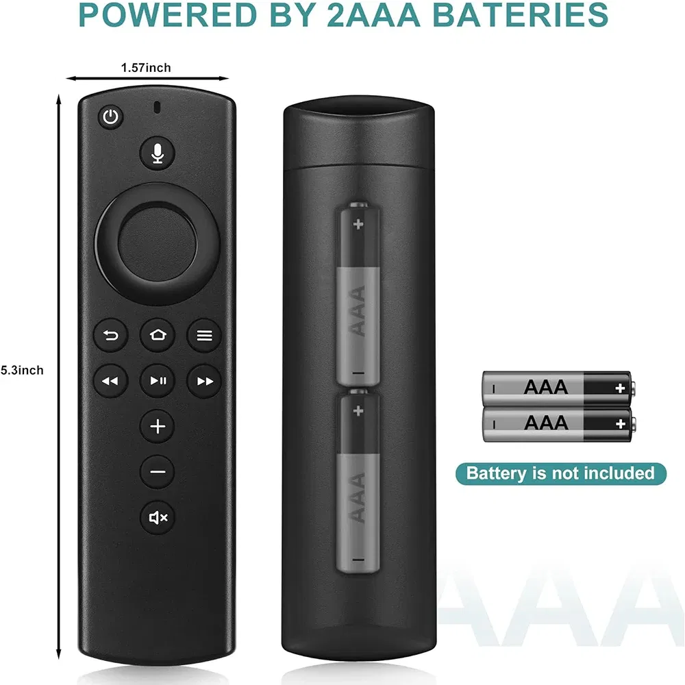 Replacement Voice Remote Control (2nd GEN) L5B83H with Power and Volume Control Fit for 2nd Gen Fire TV Cube and Fire TV Stick