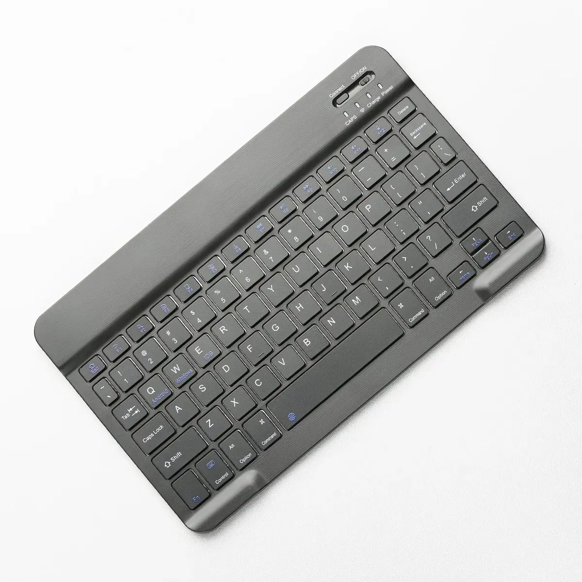 Color: black - Wireless Keyboard Bluetooth-compatible Keyboard For Android IOS Windows Mini 78-Key Gaming Keybaord for PC iPad Tablet Keyboard