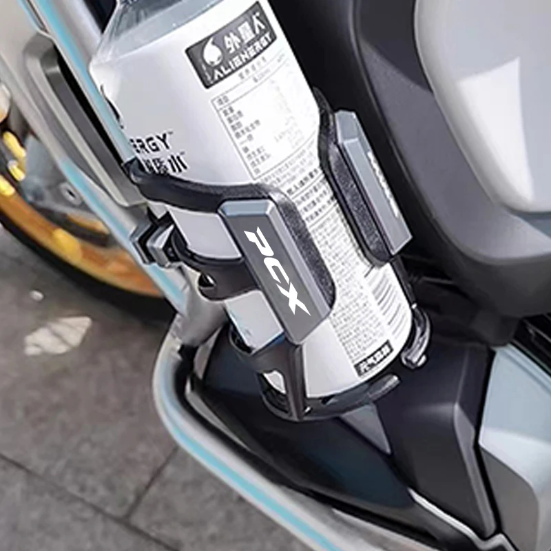 Color: Green - For Honda PCX 125 PCX125 PCX 150 PCX150 PCX 160 PCX160 Accessories Motorcycle Beverage Water Bottle Cage Drink Cup Holder