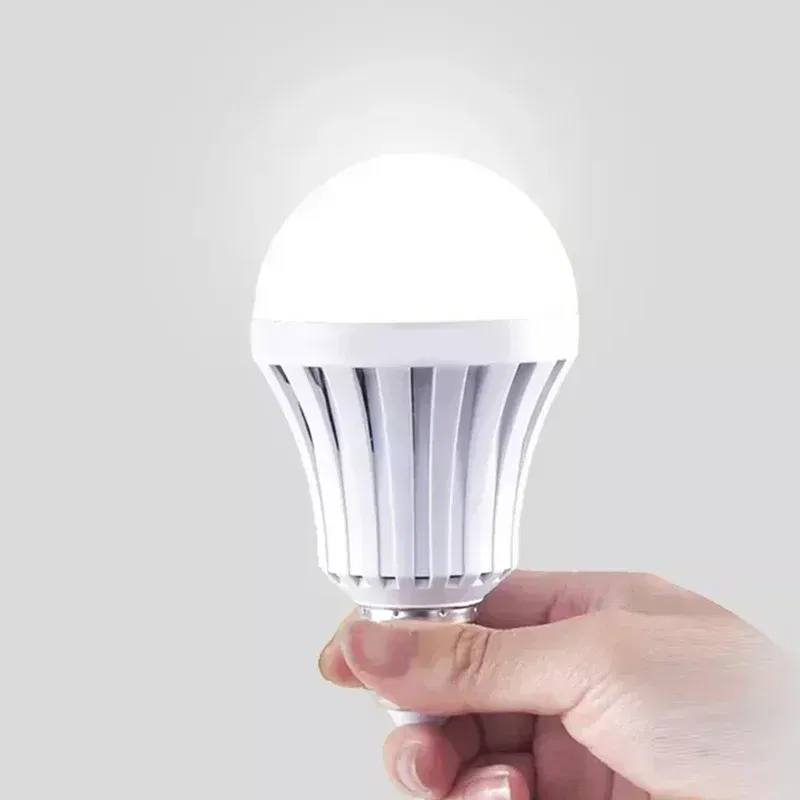 Wattage: 4.5 W, Ships From: CHINA - E27 Energy Saving Intelligent Emergency Rechargeable Lamp Household LED Bulb 15W LED Emergency Light Led Bulb Lighting Lamp