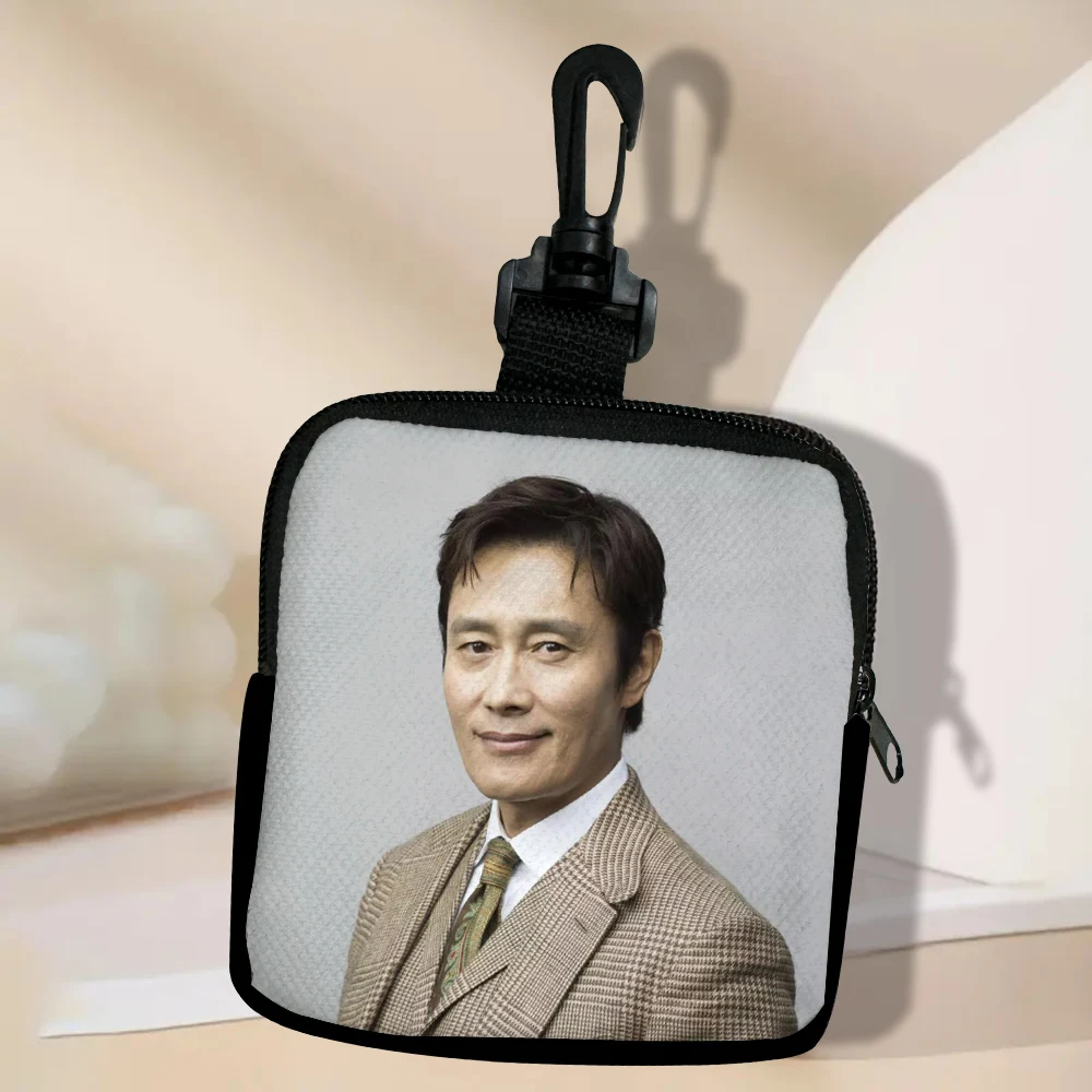 Color: Hot Pink - Lee Byung Hun Women Coin Purse Card Key Mini Purses Pouch Small Zipper Coin Purse Card Holder Wallet Bag 3.3