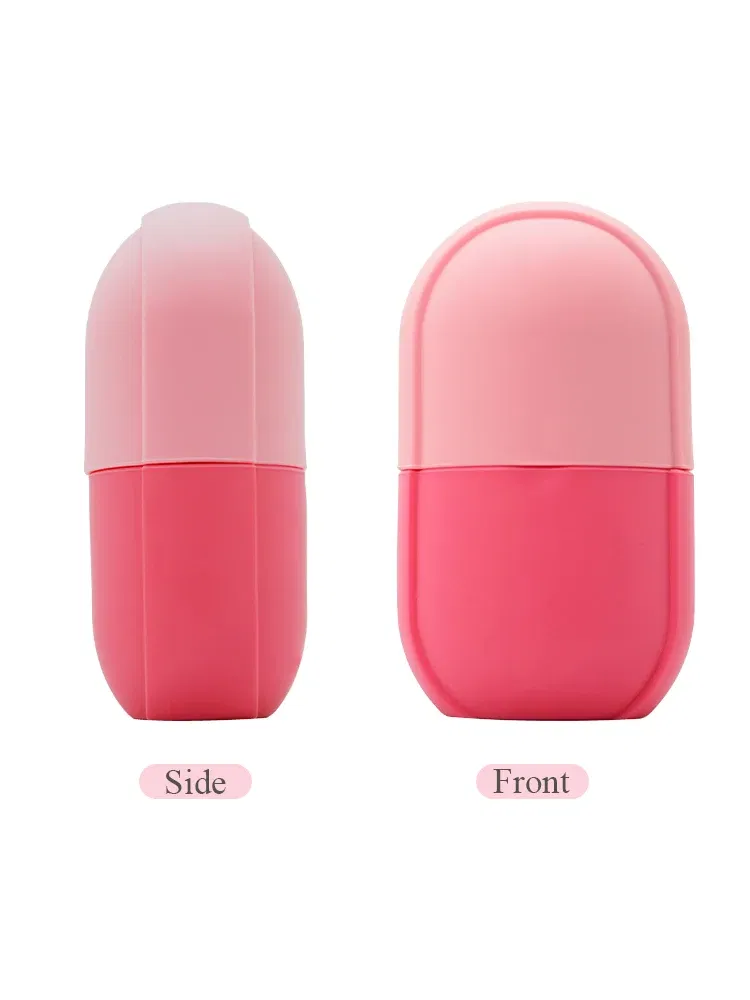 Color: Orange - Silicone Ice Cube Trays Beauty Lifting Ice Ball Face Massager Contouring Eye Roller Facial Treatment Reduce Acne Skin Care Tool