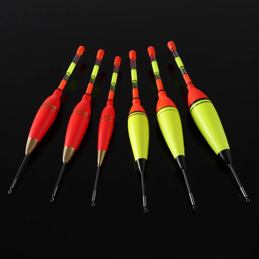 Color: Burgundy - 5g/8g/10g/15g/20g/30g EVA Foam Luminous Fishing Float High Quality Plastic Long Vertical Night Lighting Fishing Floats Bobber