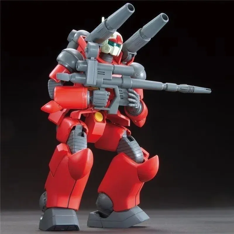 HGUC 1/144 RX-77-2 Guncannon Laser Cannon Assembling Mech Model Kit Action Figures Children'S Toy Decoration Gift Collectible