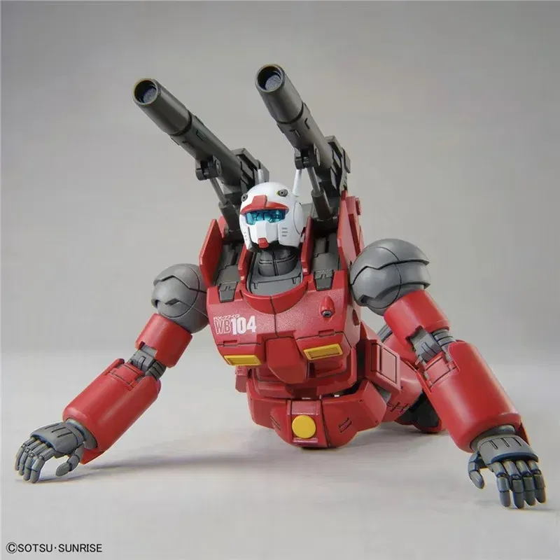 HGUC 1/144 RX-77-2 Guncannon Laser Cannon Assembling Mech Model Kit Action Figures Children'S Toy Decoration Gift Collectible