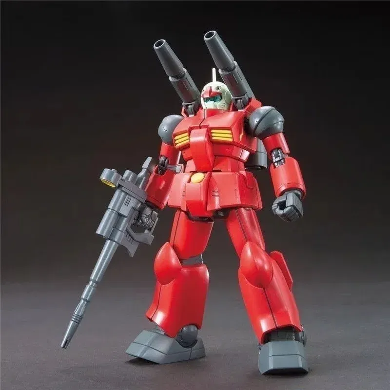 HGUC 1/144 RX-77-2 Guncannon Laser Cannon Assembling Mech Model Kit Action Figures Children'S Toy Decoration Gift Collectible