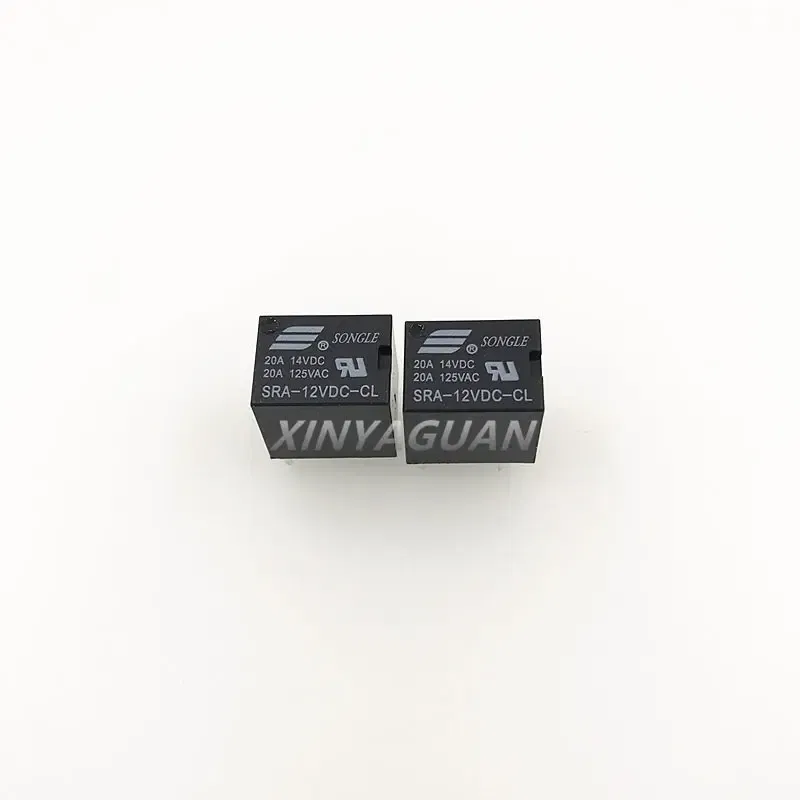 Size: M - 5Pcs SONGLE 5V 12V 24V 20A 14VDC T74 Power Relay SRA-05VDC-CL SRA-12VDC-CL SRA-24VDC-CL 5Pin Conversion type Automobile relay