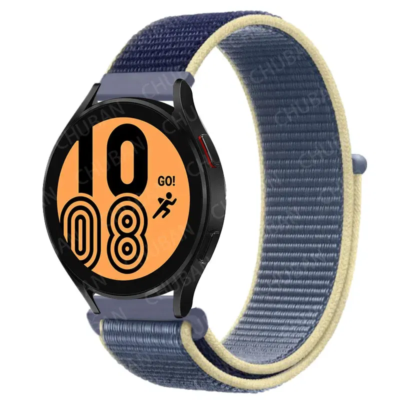 Band Color: WHITE, Band Width: 20mm - 20mm/22mm nylon Band