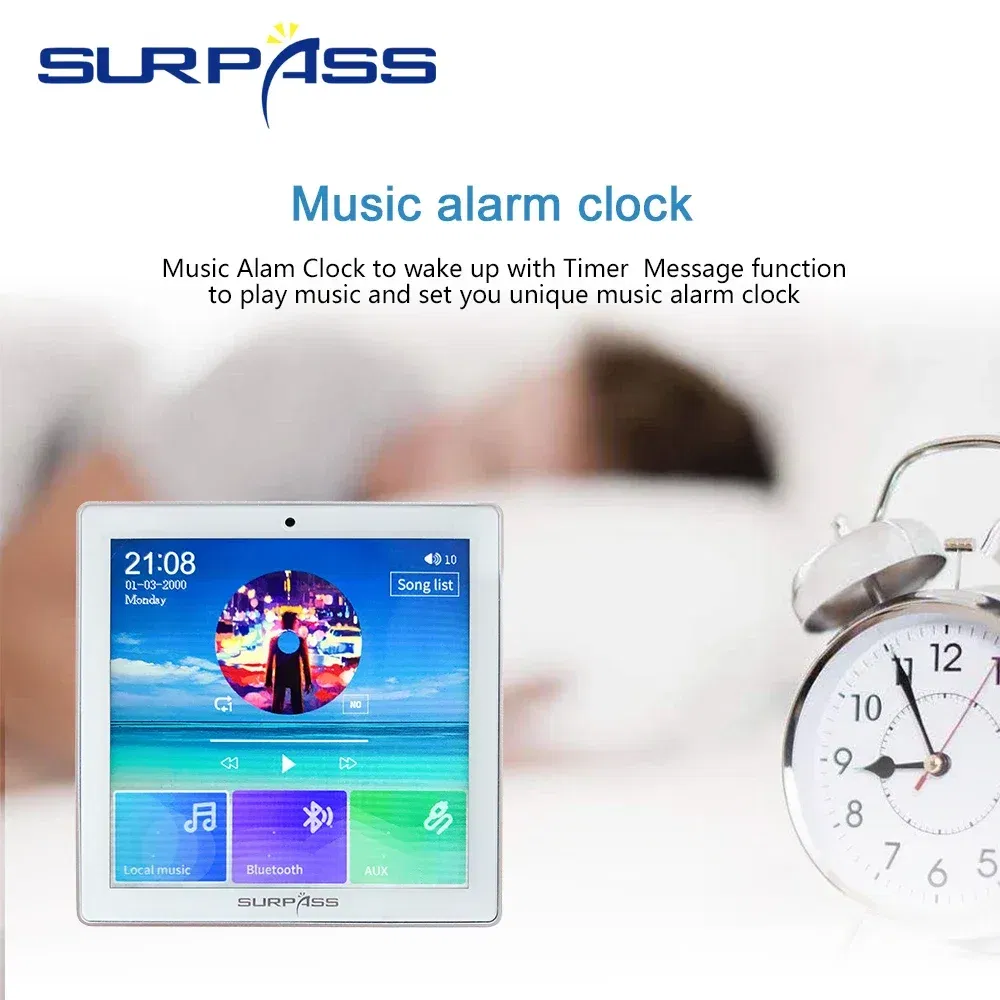 Ships From: CHINA, Color: Green - Smart Home Audio 4 Channel Wireless Bluetooth-compatible Wall Amplifier Mini Multifunction Stereo Board Hifi with Fm Radio