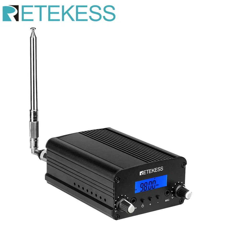 Color: Black, Ships From: CHINA - Retekess TR509 Wireless FM Broadcast Transmitter Stereo Radio Station Campus Amplifier AUX Input For Drive-in Church Cinemas