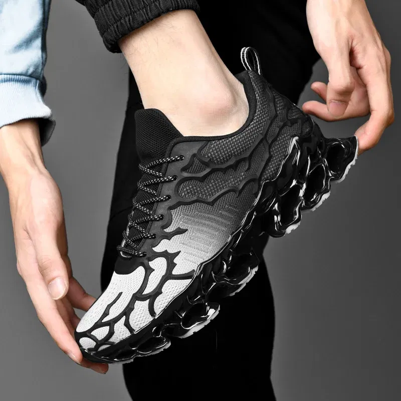 Color: Blue, Shoe Size: 39 - men shoes Sneakers Male tenis Luxury shoes Mens casual Shoes Trainer Race off white Shoes fashion loafers running Shoes for men
