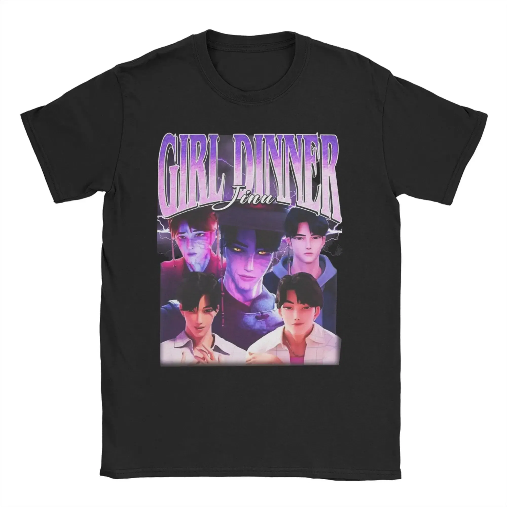 Color: Pink, Size: L - Men Women T-Shirts Kpop Demon Hunters Zoey Huntrix Amazing Cotton Tees Short Sleeve  T Shirt O Neck Clothes Printing