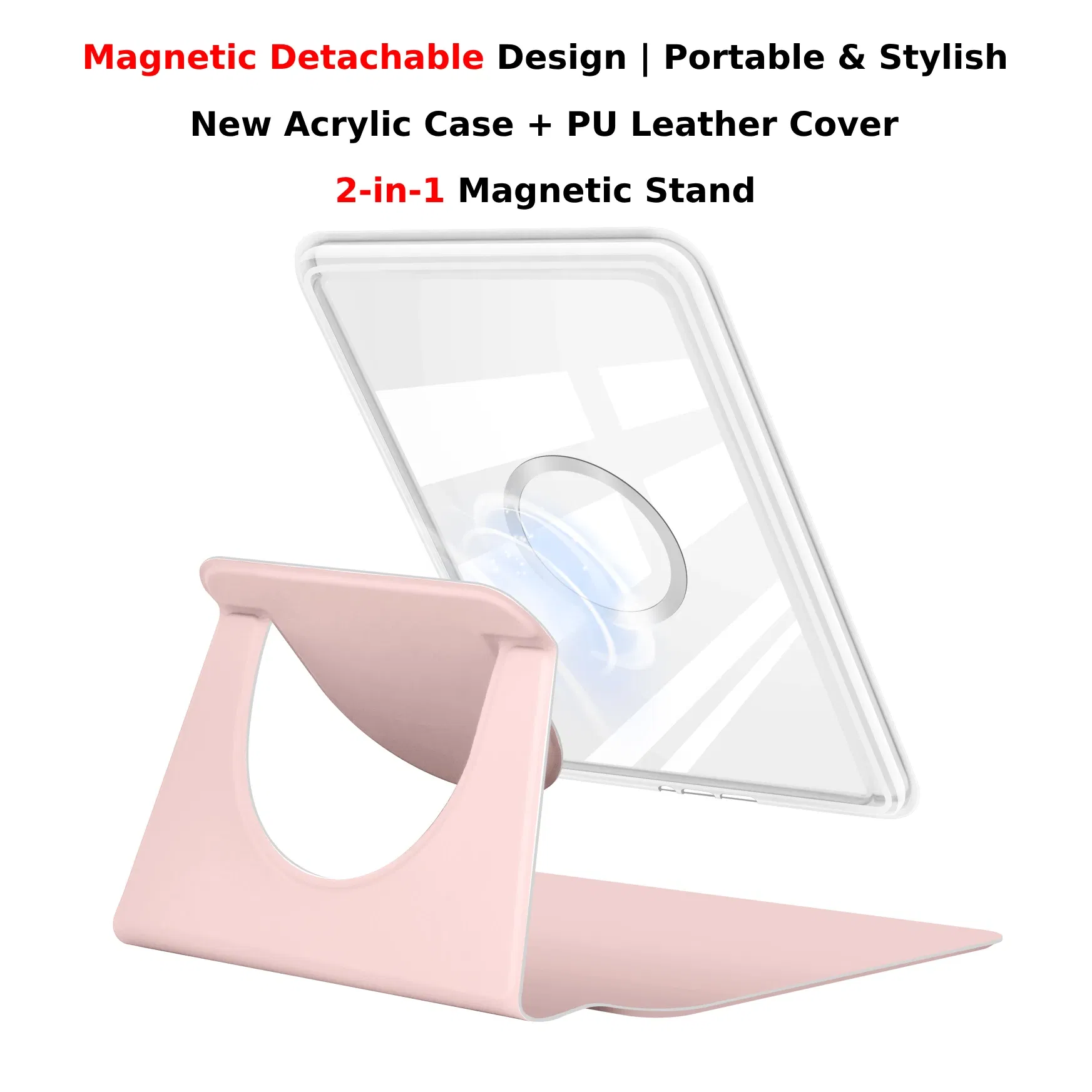 For Kindle Paperwhite 12th Gen Case Colorsoft Signature Edition 7" 2024 360?° Rotation 2-in-1 Magnetic Detachable Stand SA568B