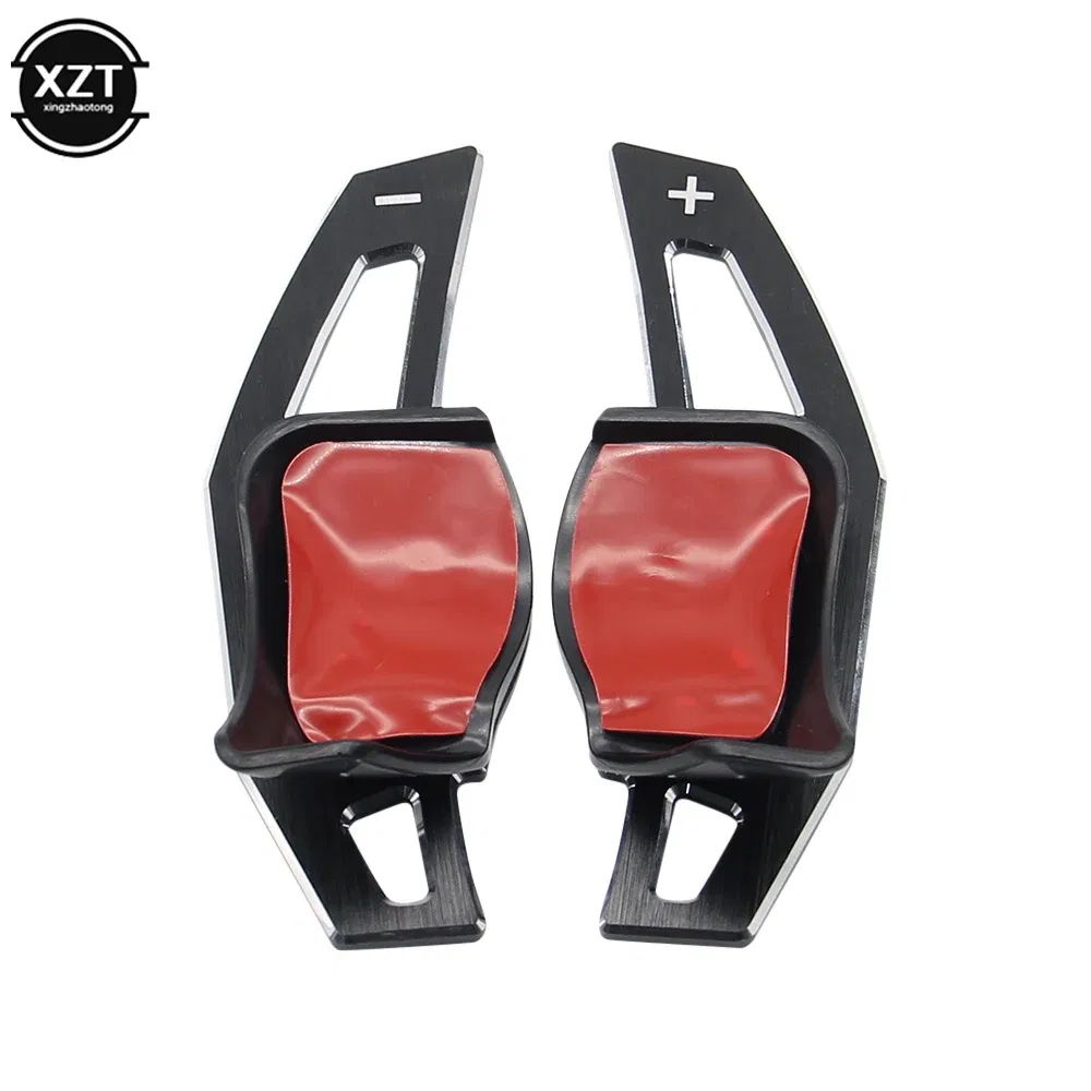 Color: Silver - For Volkswagen VW Tiguan Golf MK6 GTI Jetta MK5 Passat B6 CC Scirocco R36 R20 Steering Wheel Aluminum Shift Paddles Car Styling