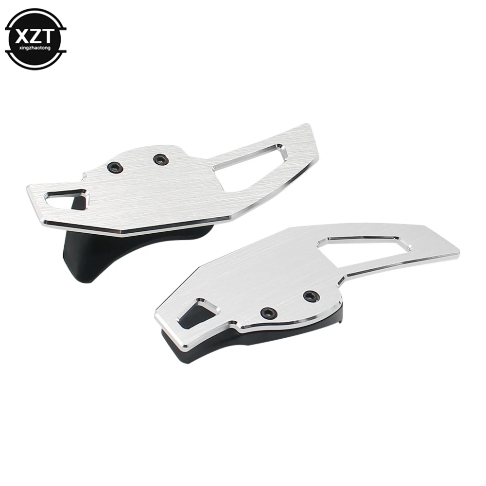 Color: Silver - For Volkswagen VW Tiguan Golf MK6 GTI Jetta MK5 Passat B6 CC Scirocco R36 R20 Steering Wheel Aluminum Shift Paddles Car Styling