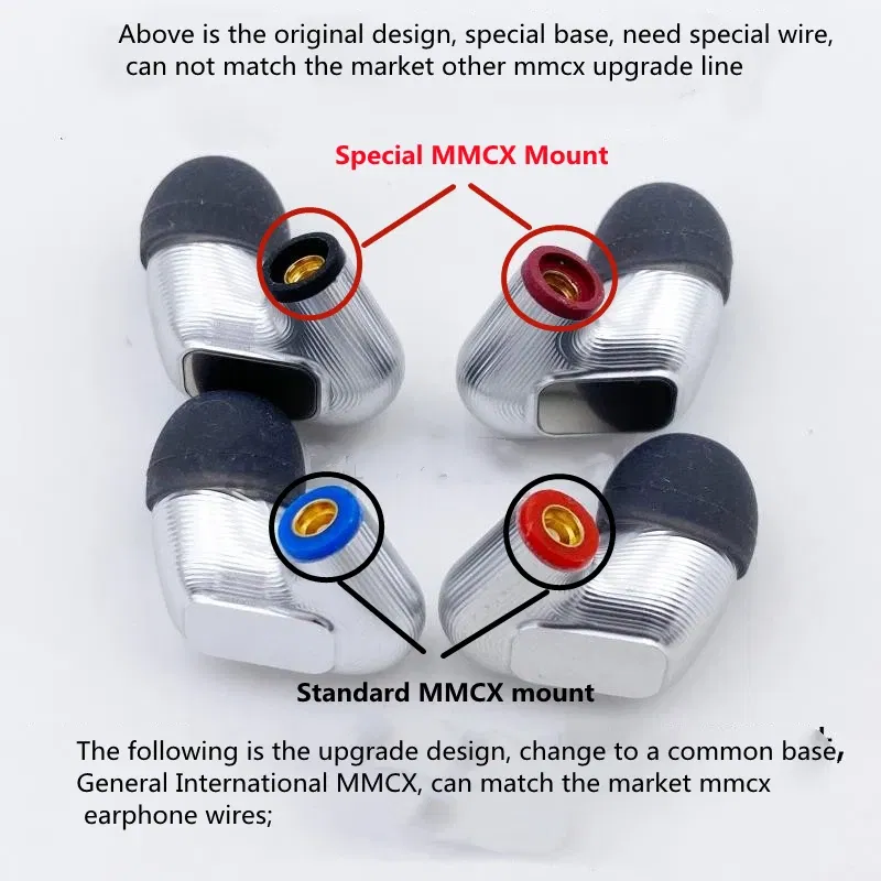 Color: Silver - IE900 IEM Origin In ear Metal Headset HiFi Monitoring Noise Reduction Mobile Computer mmcx Universal Earplugs IE800S IE300 IE600