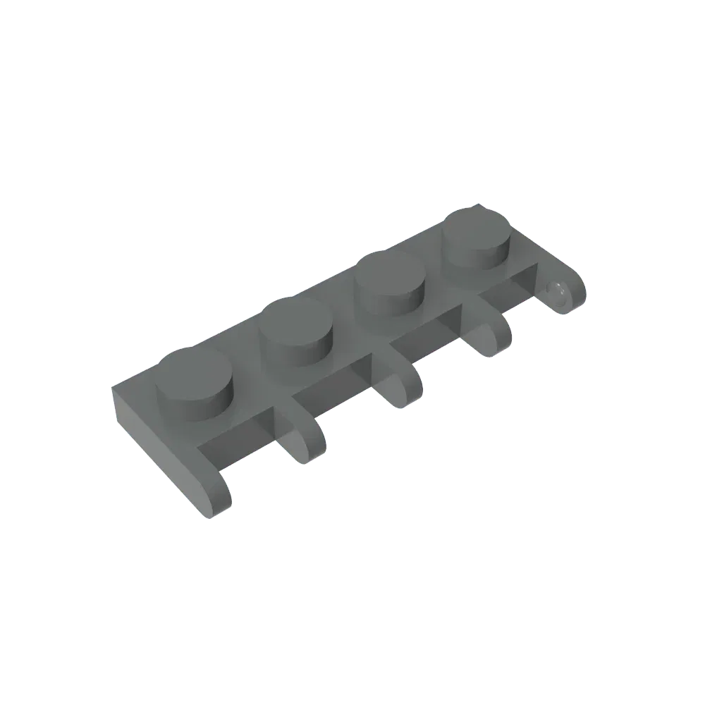 Color: Pink - Gobricks GDS-M348 Hinge Vehicle Roof Holder 1 x 4 compatible with lego 4315 Assembles Building Blocks children's toys