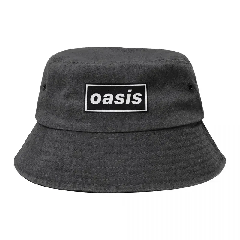 Color: green - Y2K Dont Lock Back In Anger***-$$Band-*******************OASIS Bucket Hat