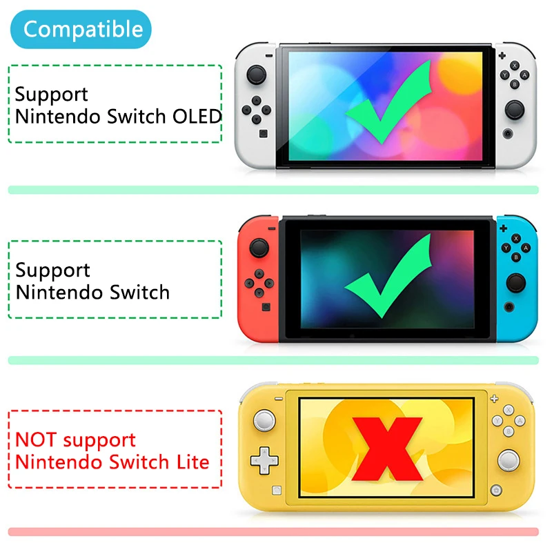 Grip Flip Vertical Bracket for Nintendo Switch OLED/Switch Game Console, Adaptive Vertical Screen Game,Switch Bracket Holder