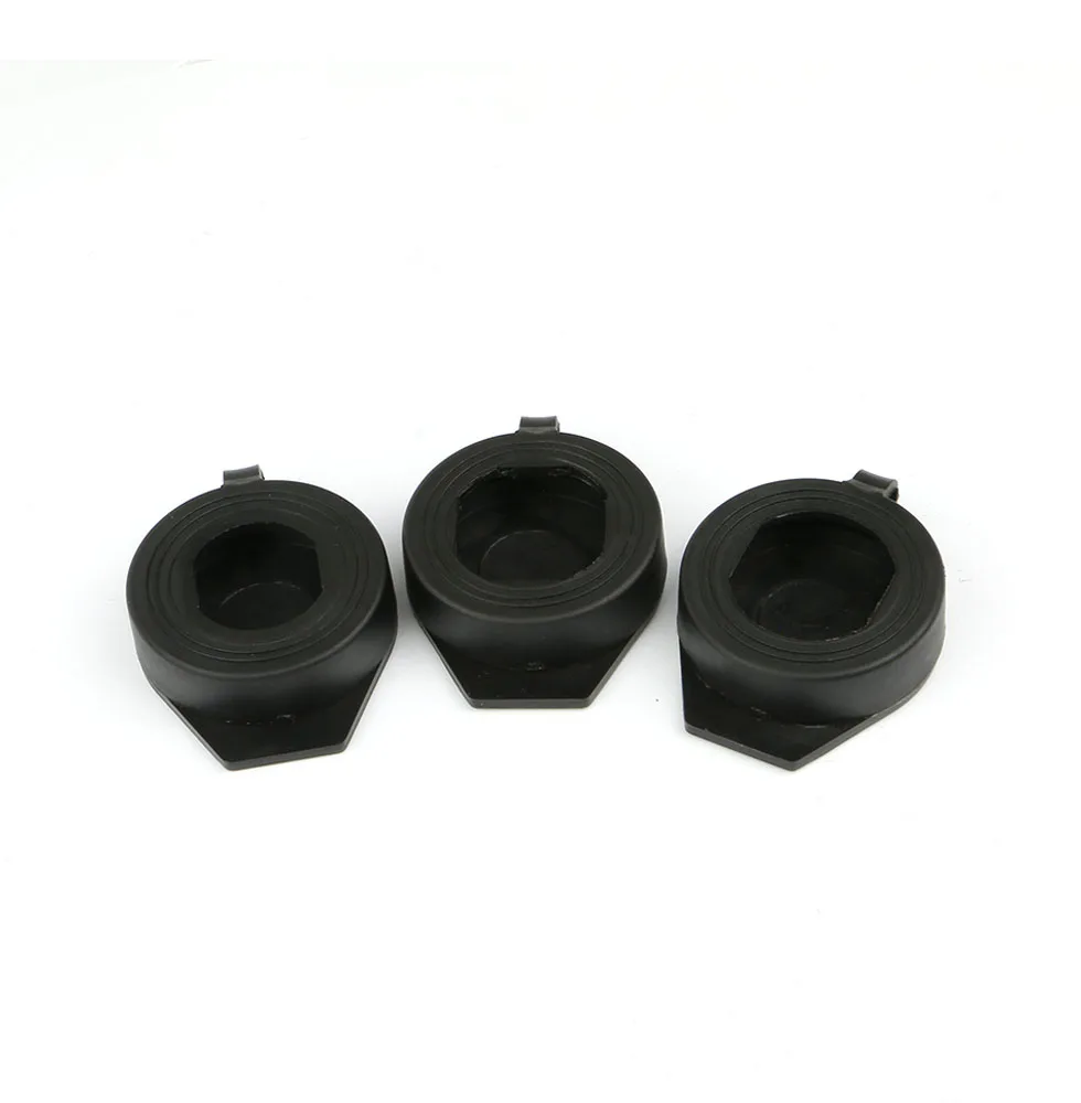 Color: Dark Grey - Plastic waterproof cover motor train triangle lock waterproof cover MS705 / 816 dust proof and low temperature rain proof cover