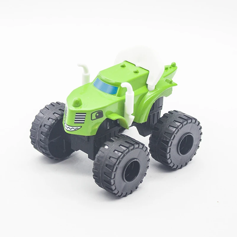 Color: Blue - Flame and machine monster Car toys Russian Crusher Truck Vehicles Figure Blaze Toy blaze the monster machines birthday Gifts
