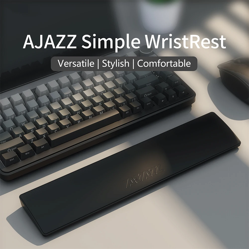 81 Keys Anti-Slip Rubber Stable Base Ergonometric Wrist Support for Long Hours of Work Studying Gaming