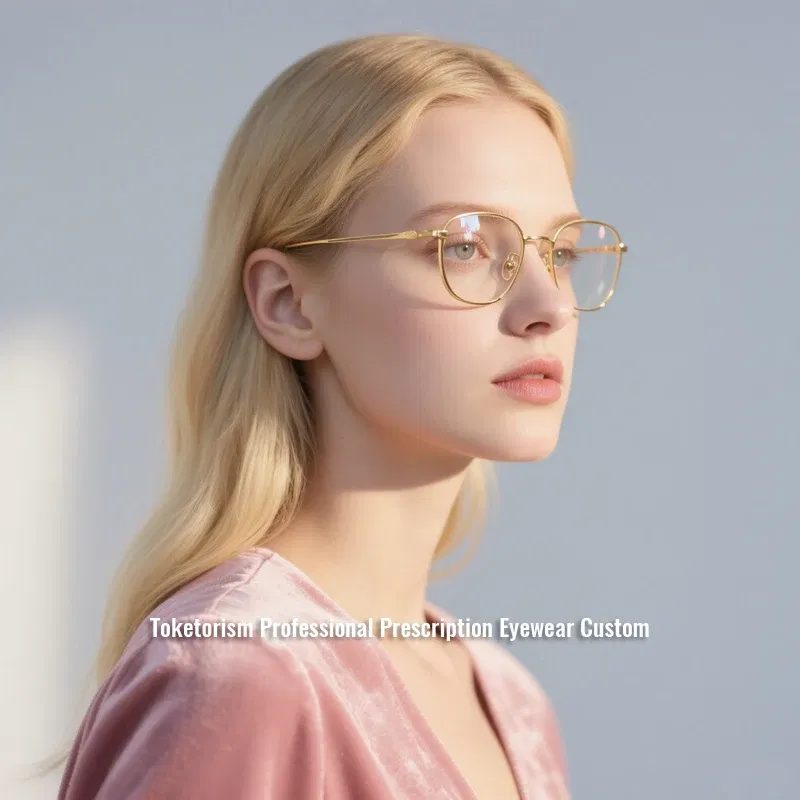 Lenses Color: WHITE, Lens Index: 1.67 - Toketorism Anti Blue Light Lenses Resin Aspheric Glasses Lens Prescription Computer Glasses