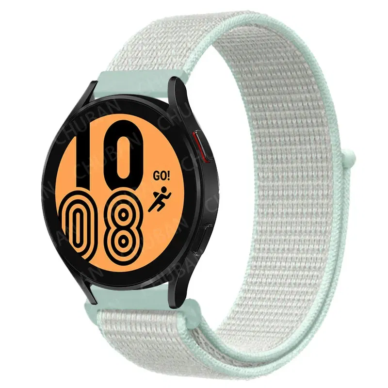Band Color: White Light Pin, Band Width: 22mm - 20mm/22mm nylon Band