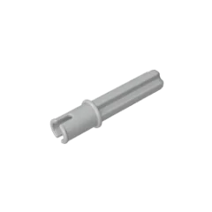 Color: Wood - Gobricks GDS-90189 Technical Axle 2L with Pin without Friction Ridges compatible with lego 65249 Assembles Building Blocks