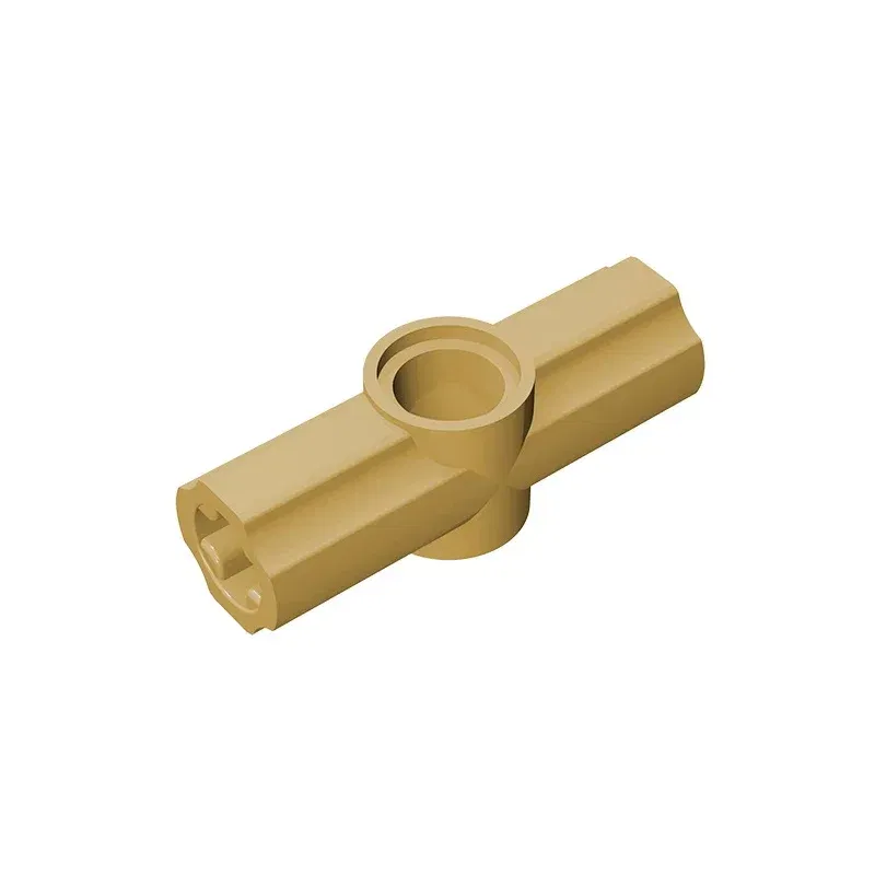 Color: WHITE - Gobricks GDS-917 Technical, Axle and Pin Connector Angled 180 degrees compatible with lego 32034 DIY Educational Building Block
