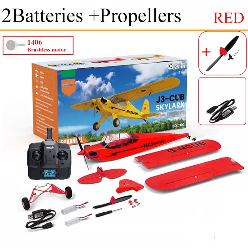 Color: GRAY - 2025 New Hot 2.4G RC Plane WLtoys A160 Upgraded Version Red 5CH 3D/6G Fixed Wing Aircraft Brushless Motor Outdoor Toys For Gift