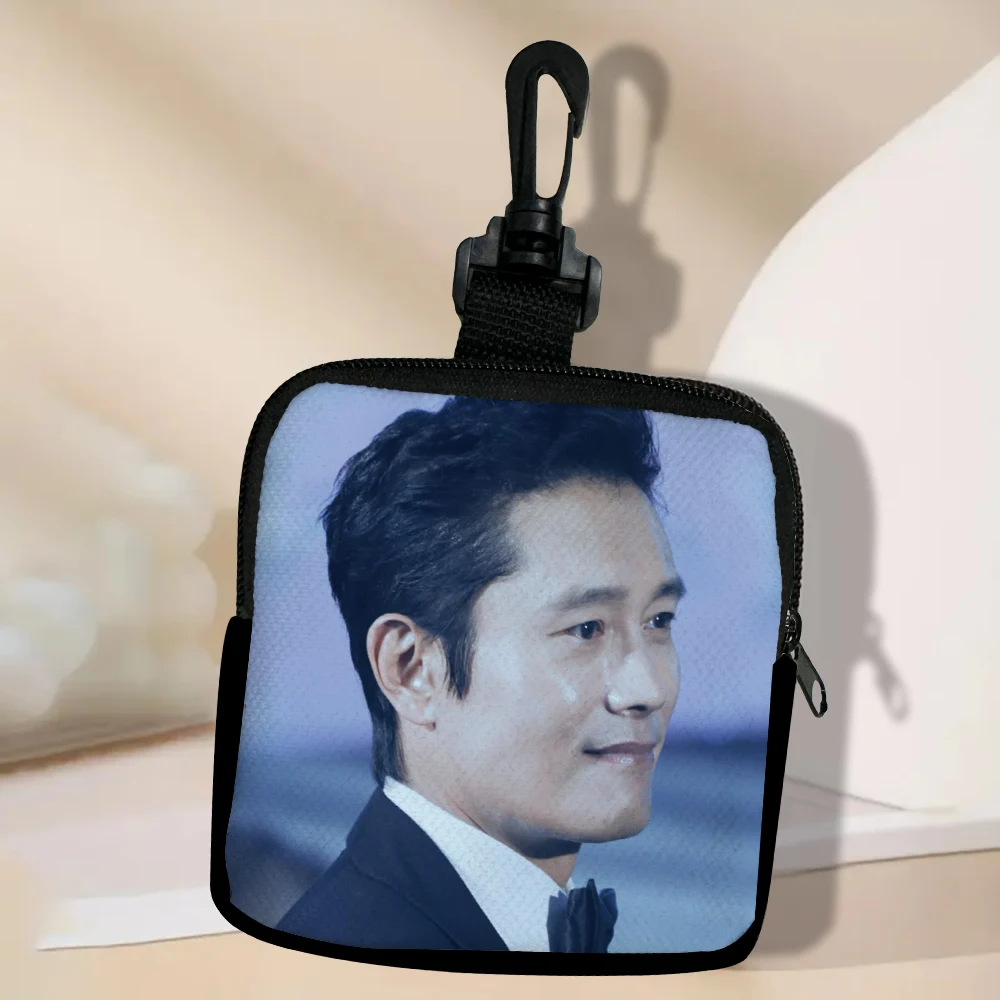 Color: Yellow - Lee Byung Hun Women Coin Purse Card Key Mini Purses Pouch Small Zipper Coin Purse Card Holder Wallet Bag 3.3