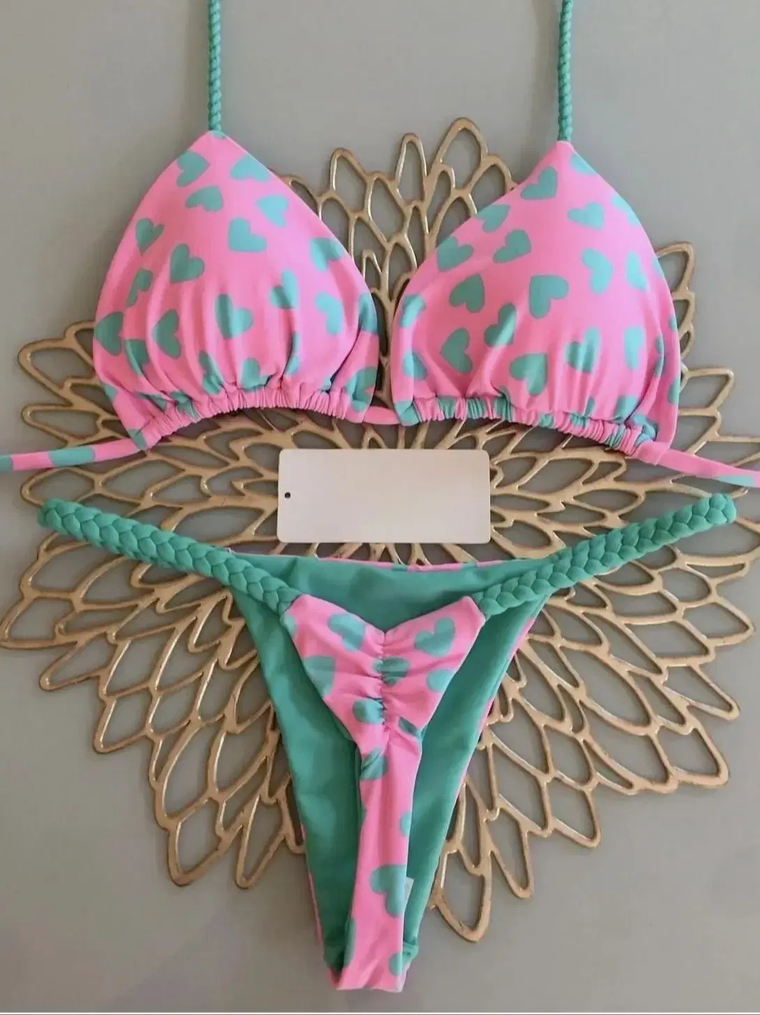 Color: Black, Size: S - Bikini High Waist Swimsuit Sexy Thong Bikini Set Zebra Print Women Brazilian Swimwear 2023 New Biquini Swim Bathing Suits Women