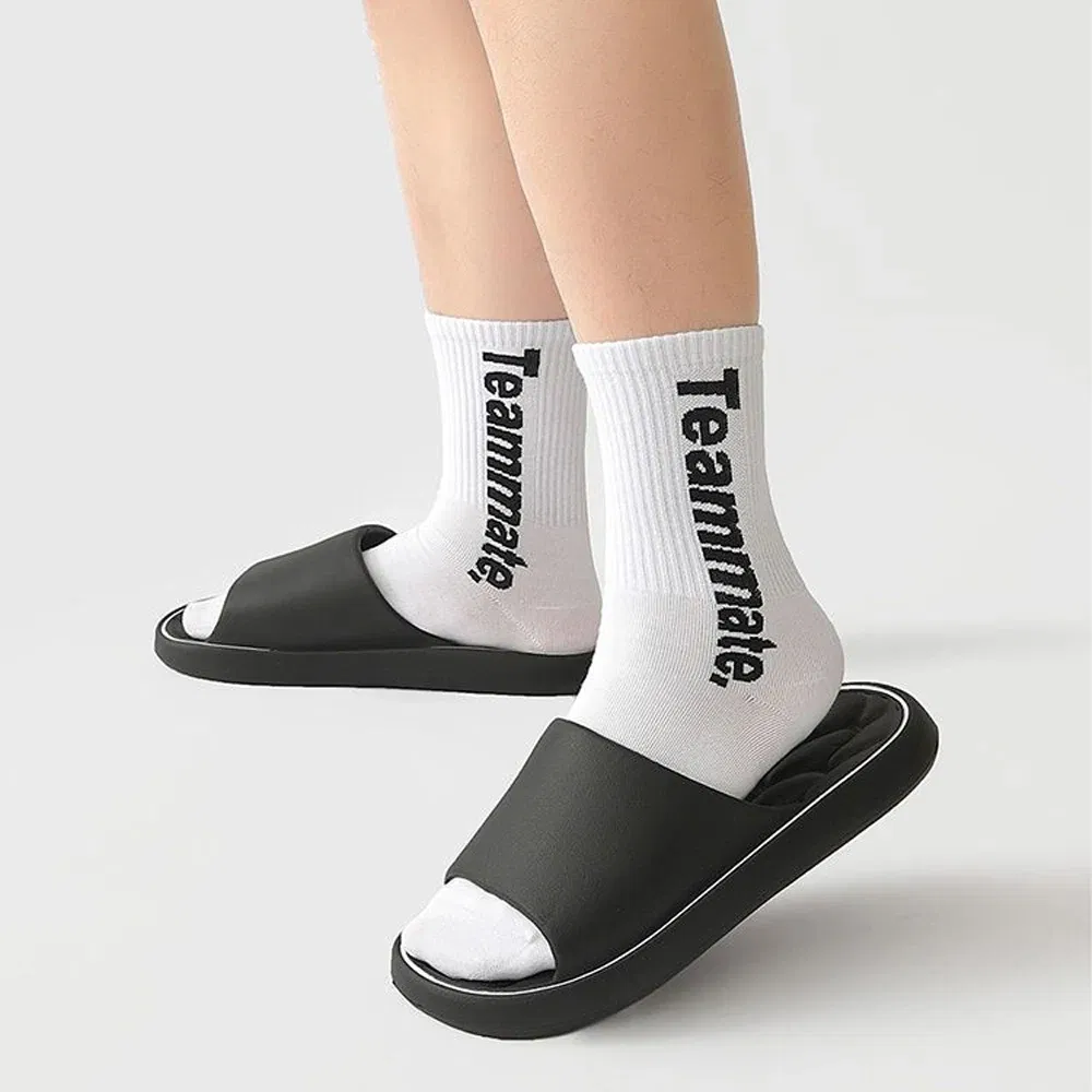 Color: Beige, Shoe Size: 38-39, Ships From: CHINA - BASATU Fashion Summer Cartoon Home Shoes Non-slip Soft Slides Lithe Comfort Sandals Men Women Couple Slippers Trendy Slippers
