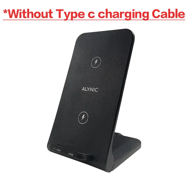 Color: PURPLE - 30W Wireless Charger Stand Pad for iPhone 15 14 13 12 11 Pro Samsung Xiaomi Phone Chargers Induction Fast Charging Dock Station