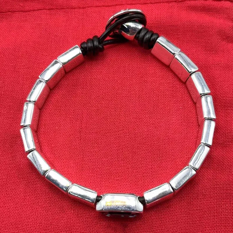 Metal Color: Vermeil - gift of New Hot Spanish jewelry lightweight luxury jewelry bracelet ladies party exquisite accessories high-quality gifts