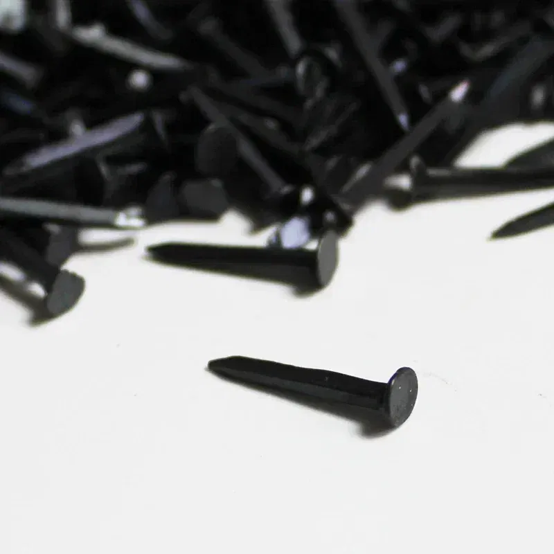 Length: 3mm - 100pcs Shoe Tacks/Nails 10-25mm Square Shank 1.1mm dia. For Lasting, Repairs. Tiny. Small