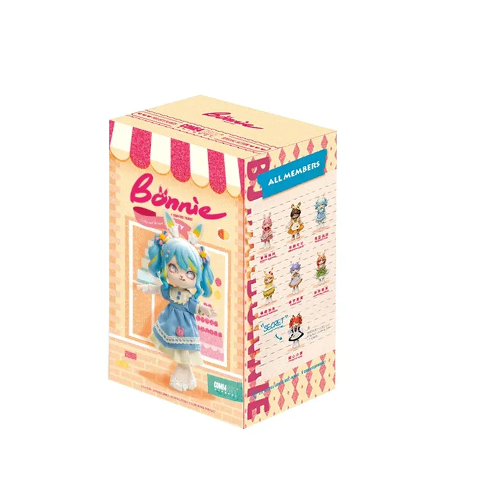 Color: GRAY - Bonnie Blind Box Toys Cute 1/12 Bjd Obtisu11 Jointed Doll Mystery Surprise Box Action Figure Kawaii Dolls Girls Christmas Gift