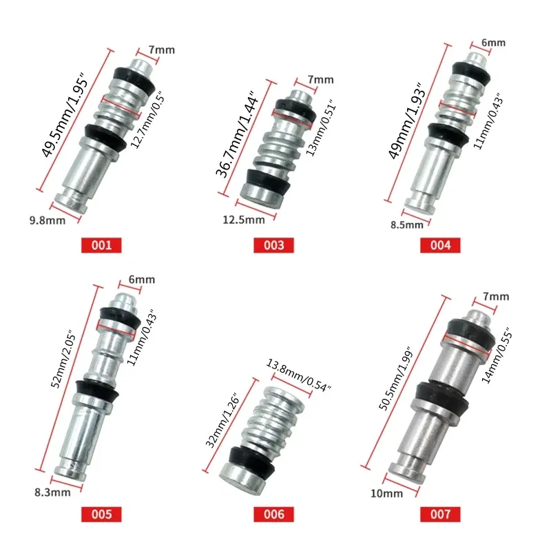 Color: MULTI - 2025 New 12.7mm 11mm 14mm Motorcycle Clutch Brake Pump Piston Plunger Repair Kits Master Cylinder Piston Rigs Repair Accessories