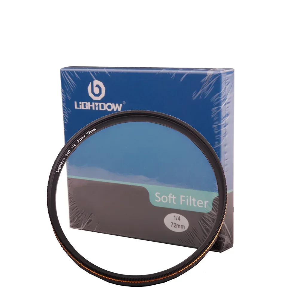 Caliber: ?‰¤49mm - Lightdow 1/4 White Soft Lens Filter 49mm 52 55 58 62 67 72 77 82 mm Soft Filter for Camera Canon Nikon Sony Camera Lens