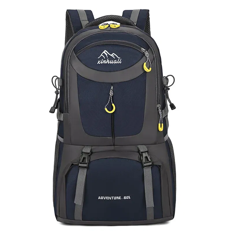 Color: Clear - 2024 New High Capacity Outdoor Sports Travel Backpack 40L/60L Mountaineering Backpack