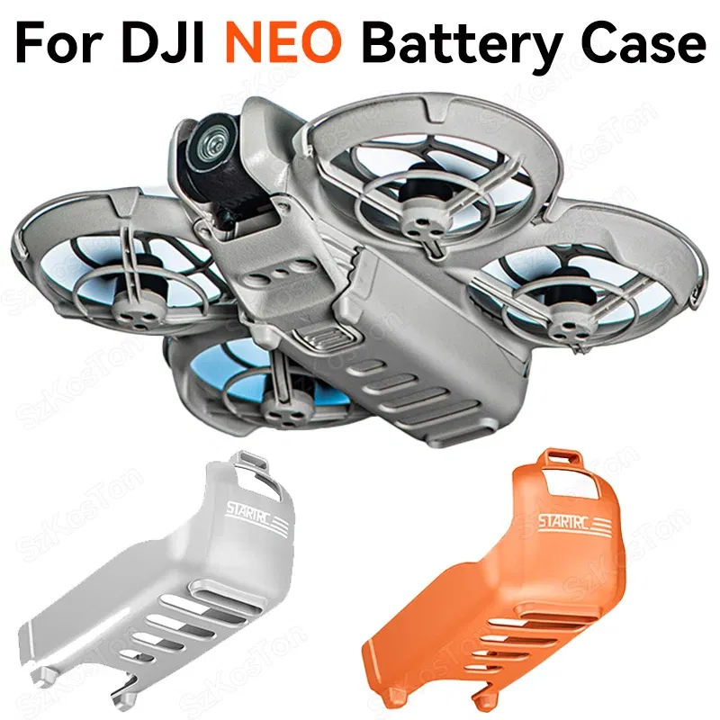 Color: GRAY, Ships From: CHINA - Neo Battery Protective Cover for DJI Neo Drone Accessories Anti-Collision Battery Protector Case Increase Tripod Extension Leg