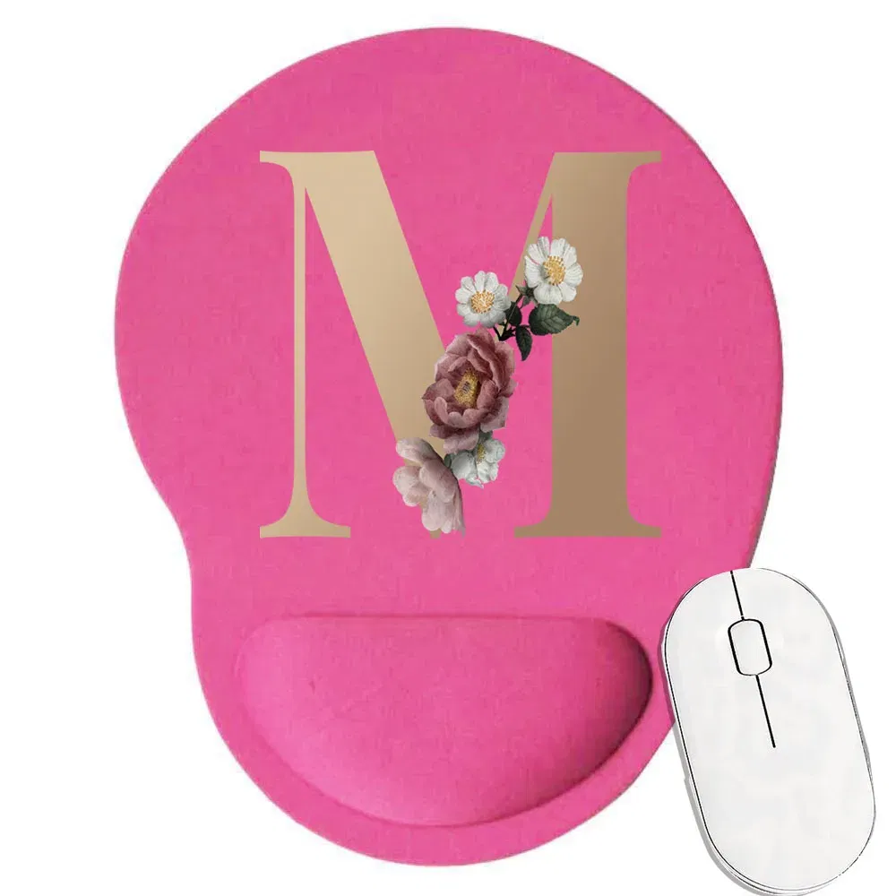 Color: ROYAL BLUE - Mouse Pad Gaming MousePad Premium Mousepad Speed and Control Desk Pad Pink Mouse Mat High-Grade Desk Mat Gold Letter Series