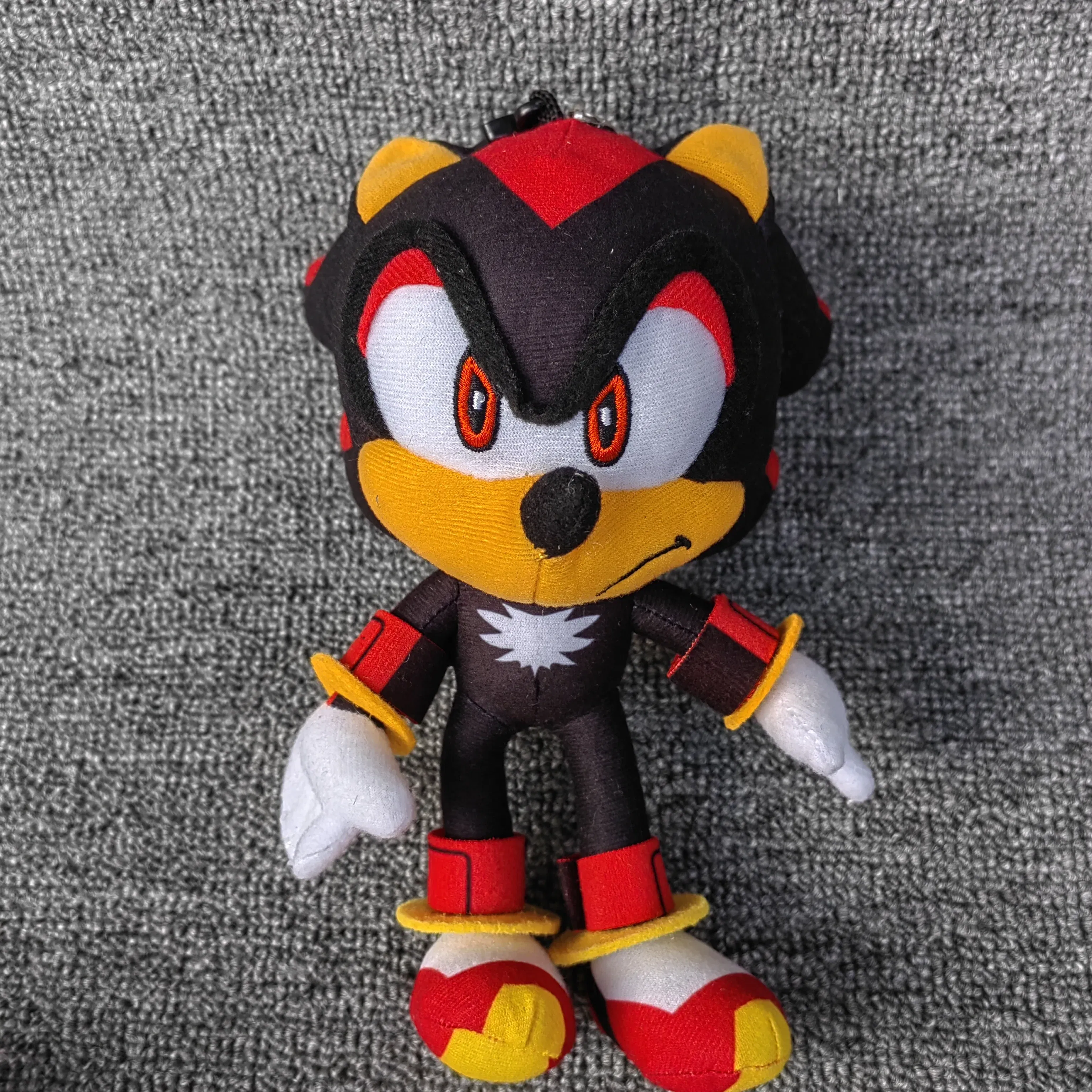 Color: black, Height: 0-10cm - 2025 20CM New Japanese Pink Plush Toy Amy rose Cute Cartoon Doll Girls Birthday Christmas Gifts