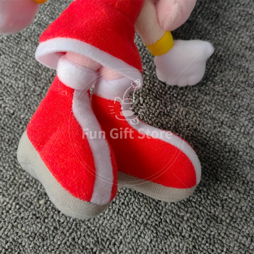 Color: black, Height: 0-10cm - 2025 20CM New Japanese Pink Plush Toy Amy rose Cute Cartoon Doll Girls Birthday Christmas Gifts